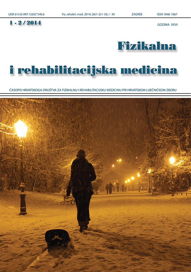 Fizikalna i rehabilitacijska medicina – god 2014 br 1 – 2