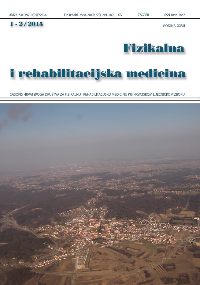 Fizikalna i rehabilitacijska medicina – god 2015 br 1 – 2