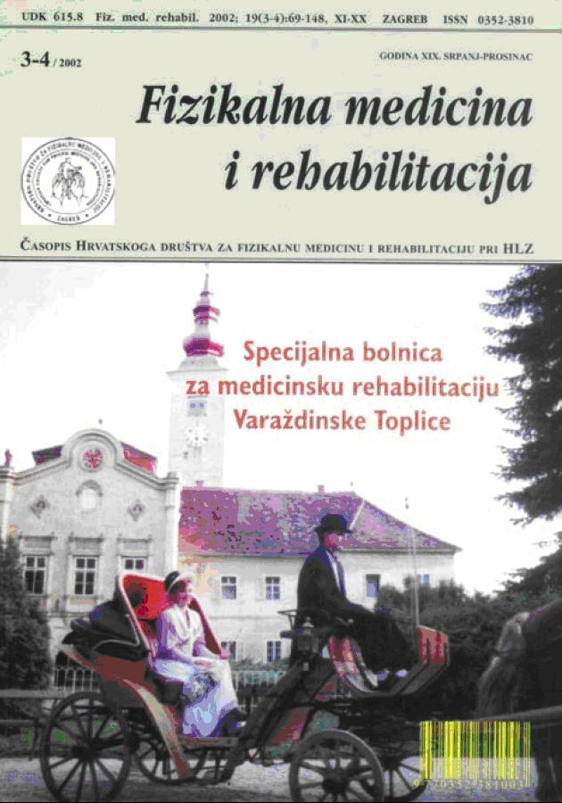 Fizikalna i rehabilitacijska medicina – god 2002 br  3 – 4